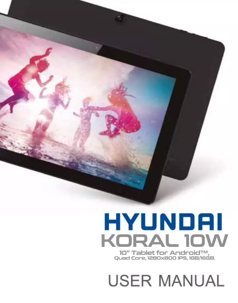 Image de la première page du manuel de l'appareil Koral 10W