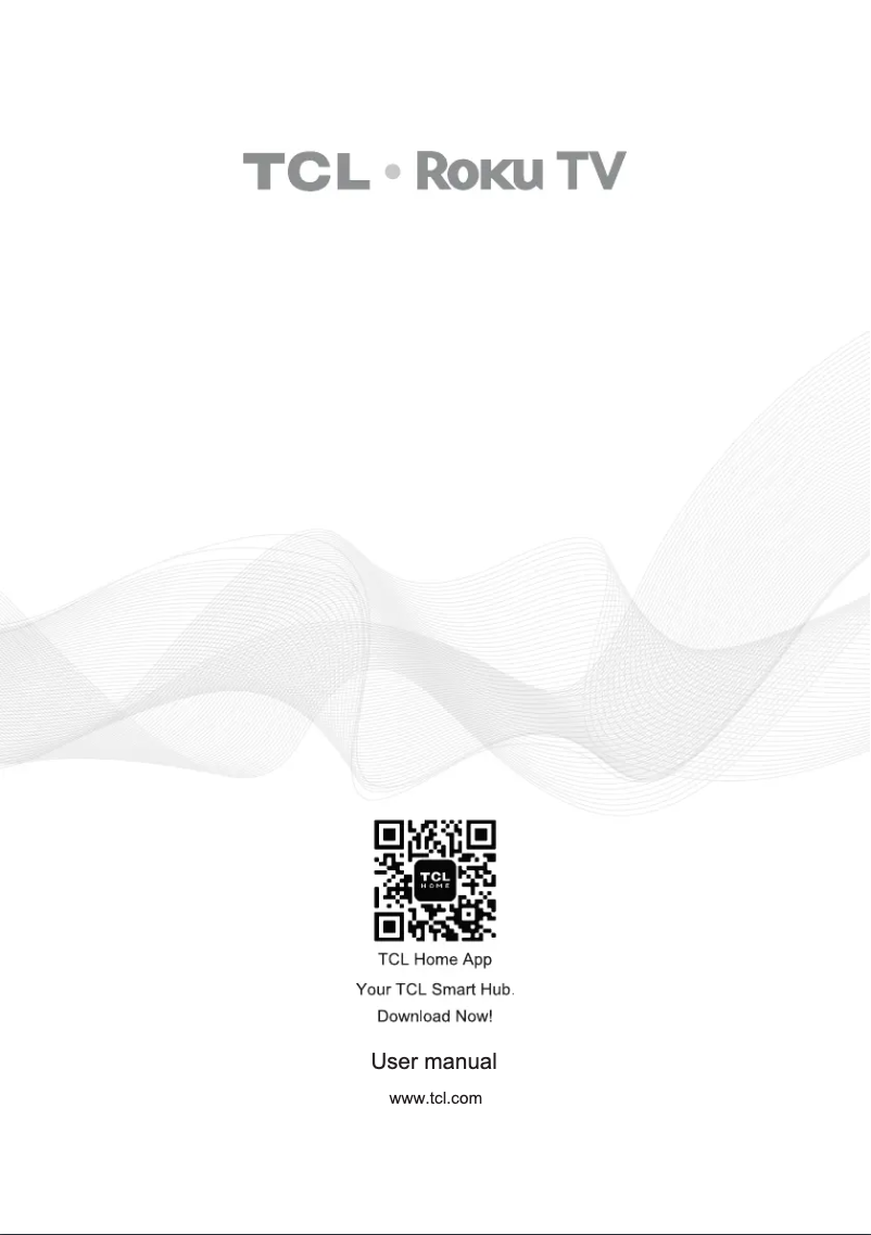 Page 1 de la notice Manuel utilisateur TCL 50RC650K