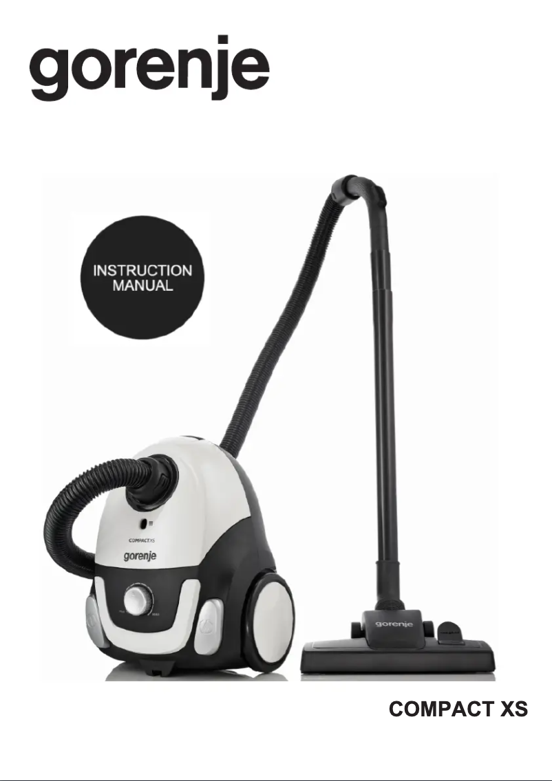 Page 1 de la notice Manuel utilisateur Gorenje Compact XS