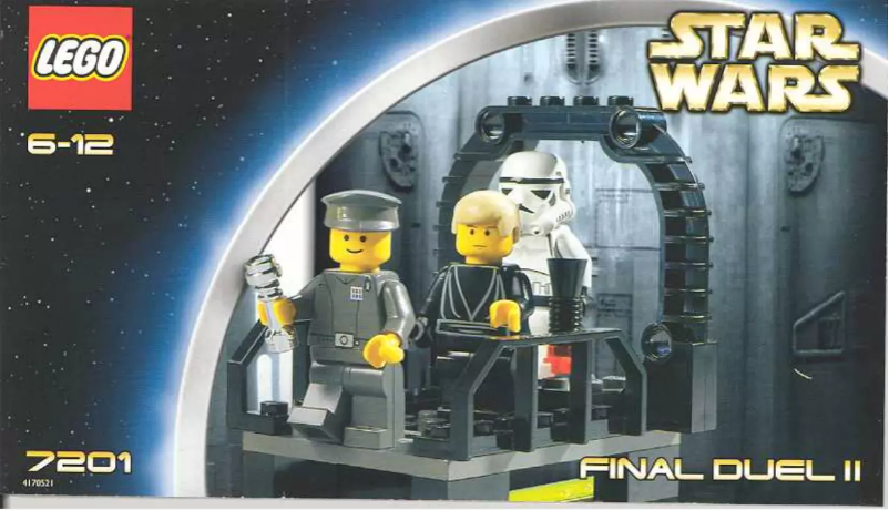 Page 1 de la notice Manuel utilisateur Lego Star Wars 7201