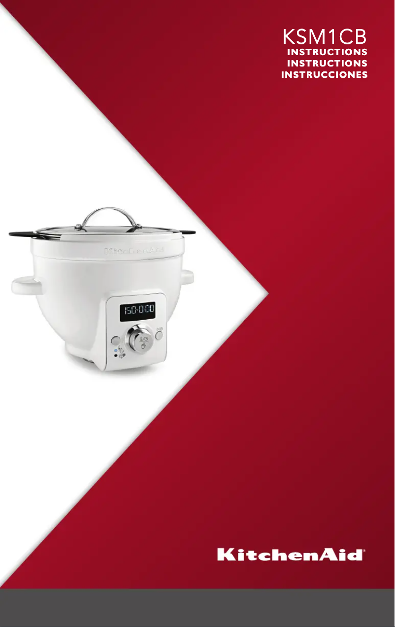 Image de la première page du manuel de l'appareil KSM1CBT