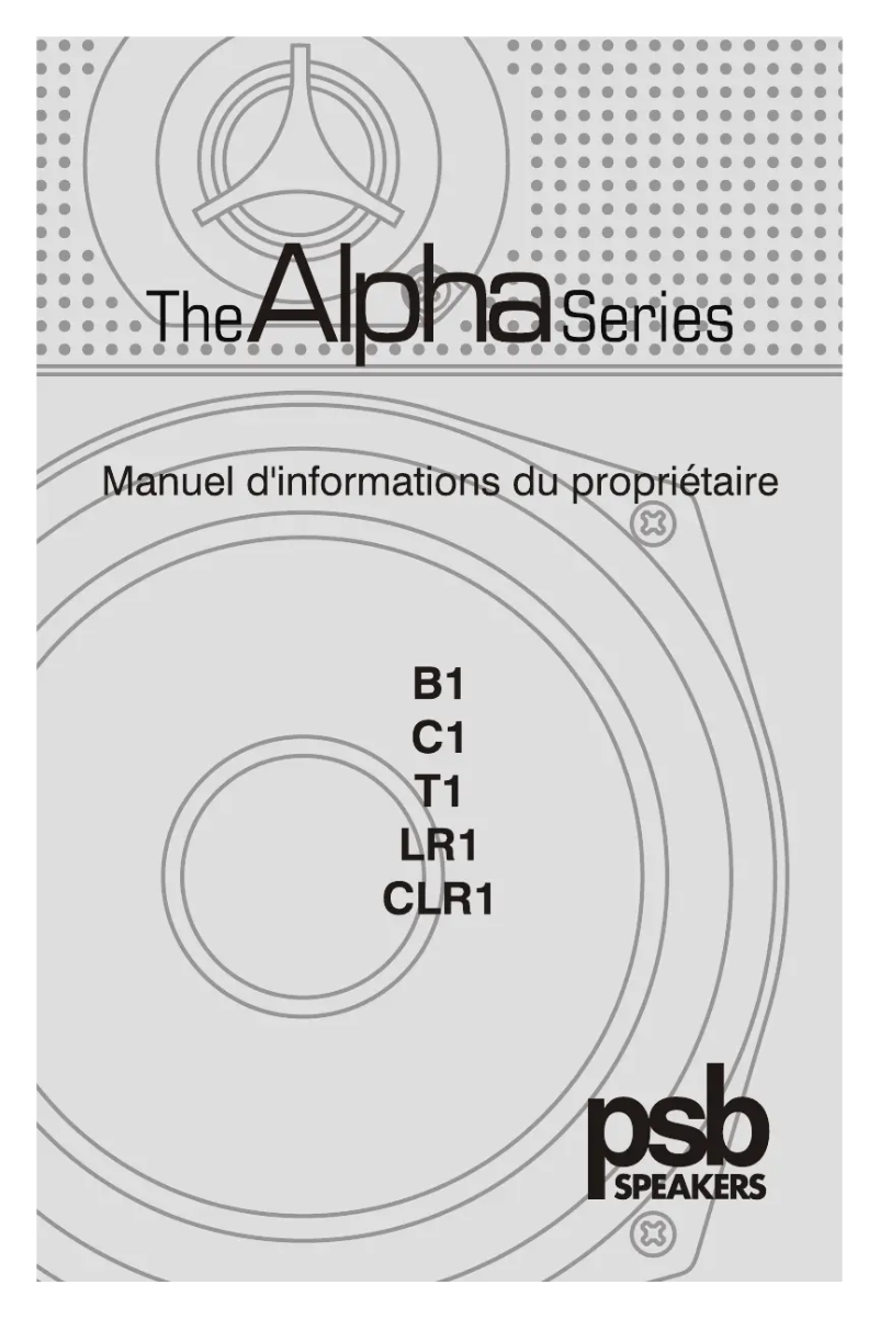 Image de la première page du manuel de l'appareil Alpha T20