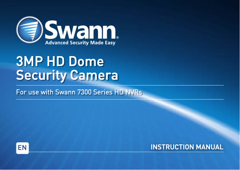Page n°1 - Manuel utilisateur Swann NHD-816