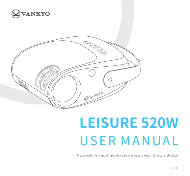 Page n°1 - Manuel utilisateur Vankyo Leisure 520W