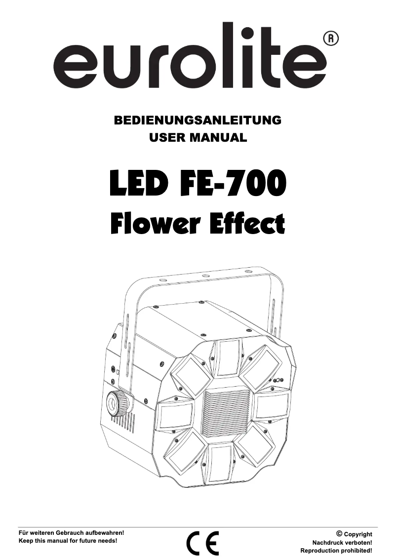 Page 1 de la notice Manuel utilisateur Eurolite LED FE-700