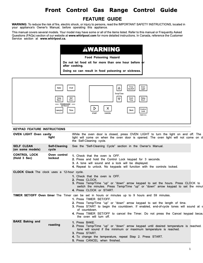 Image de la première page du manuel de l'appareil WEG515S0FB