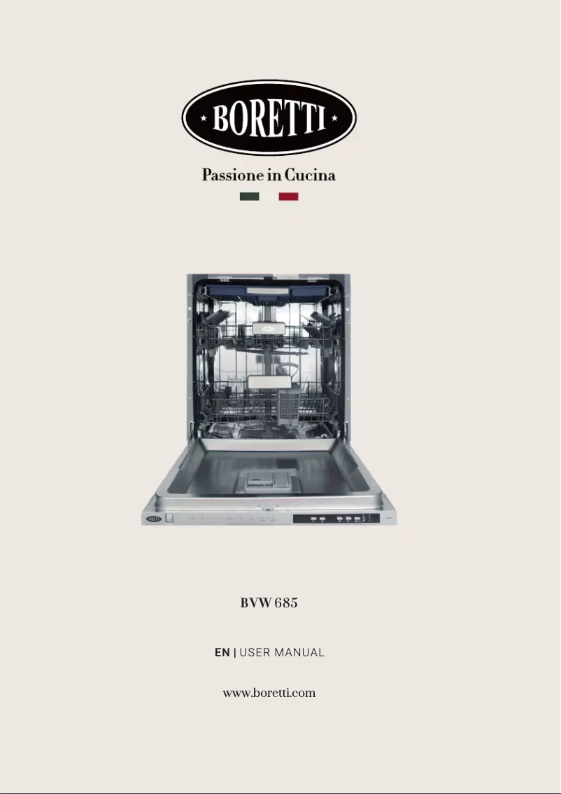 Page n°1 - Manuel utilisateur Boretti BVW685