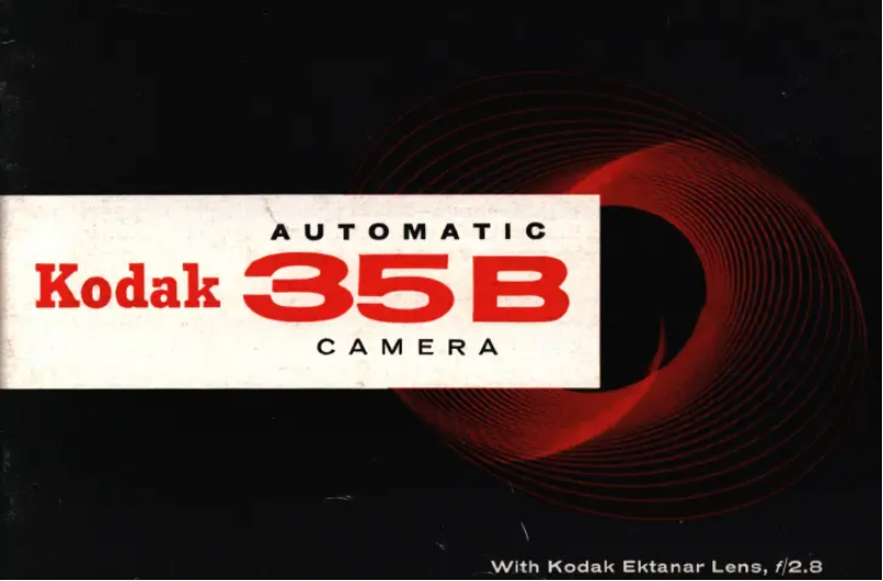 Page n°1 - Manuel utilisateur Kodak Automatic 35B