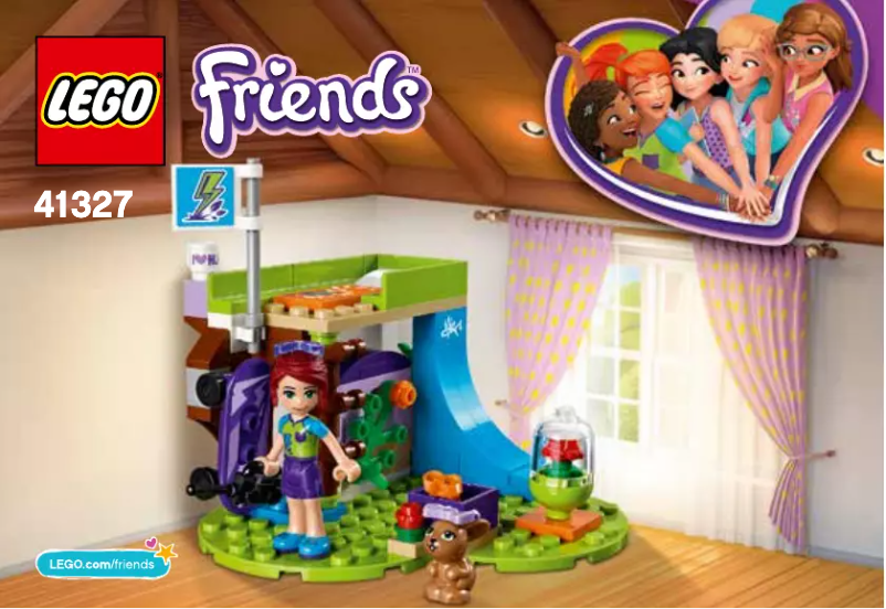 Page 1 de la notice Manuel utilisateur Lego Friends 41327