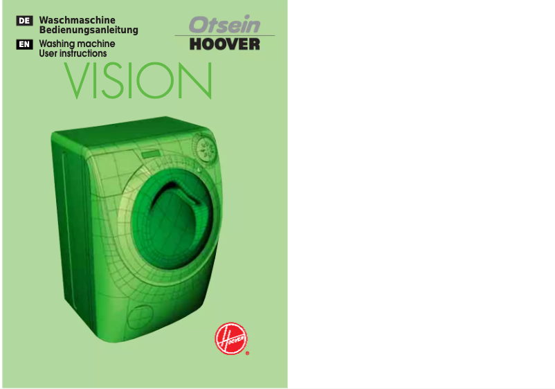 Page n°1 - Manuel utilisateur Otsein-Hoover LB HVP 16 ES