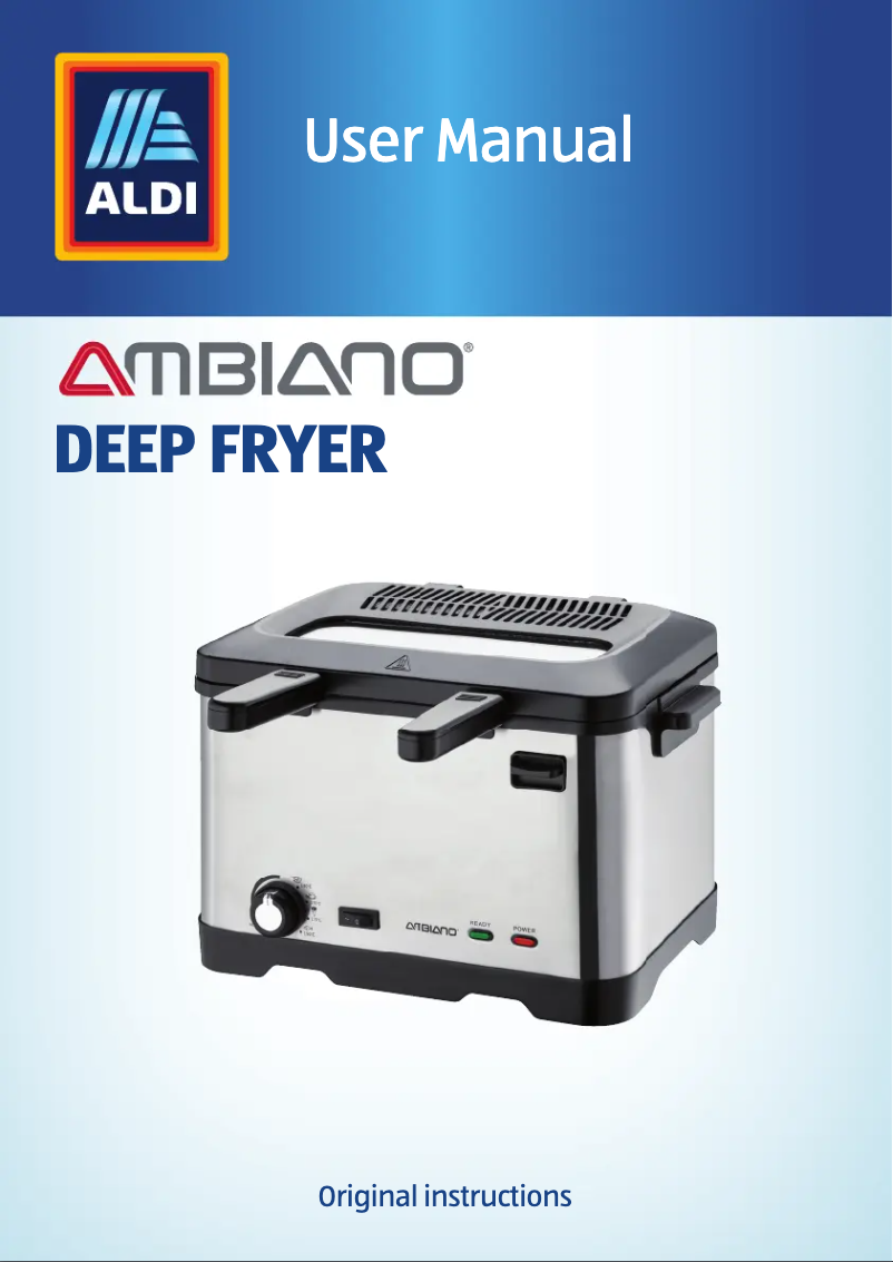 Page 1 de la notice Manuel utilisateur Ambiano GT-DFK3-02