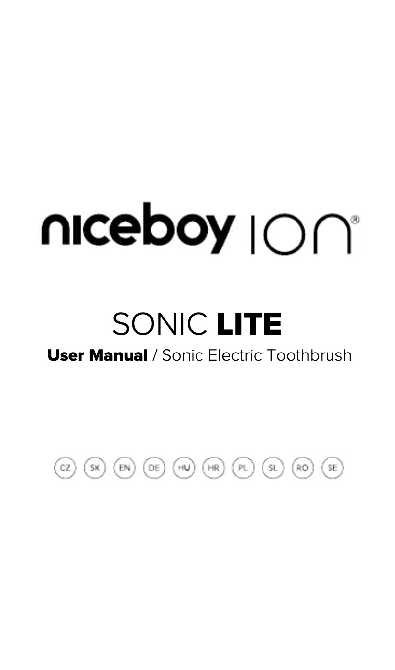 Page n°1 - Manuel utilisateur Niceboy ION Sonic Lite