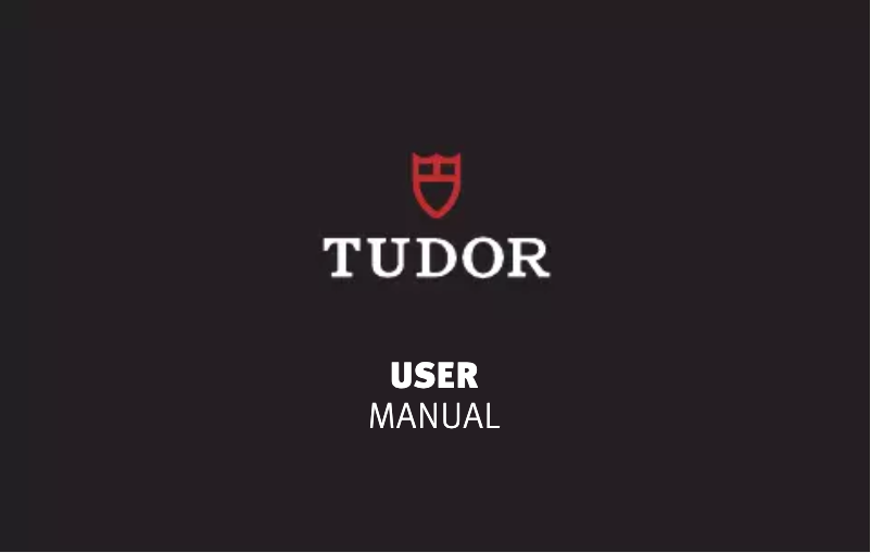 Page n°1 - Manuel utilisateur Tudor Black Bay 32 S G M79583