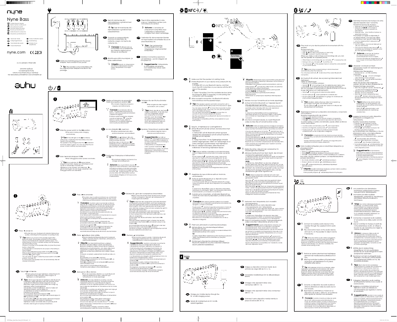Page n°1 - Manuel utilisateur NYNE Bass