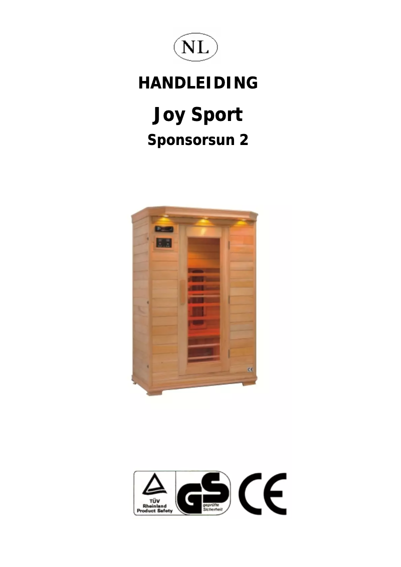 Image de la première page du manuel de l'appareil Sponsorsun 2