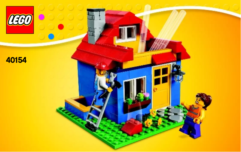 Page n°1 - Manuel utilisateur Lego Iconic 40154