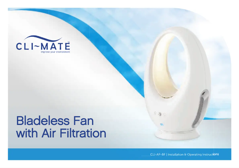 Page 1 de la notice Manuel utilisateur Cli-mate CLI-AP-BF