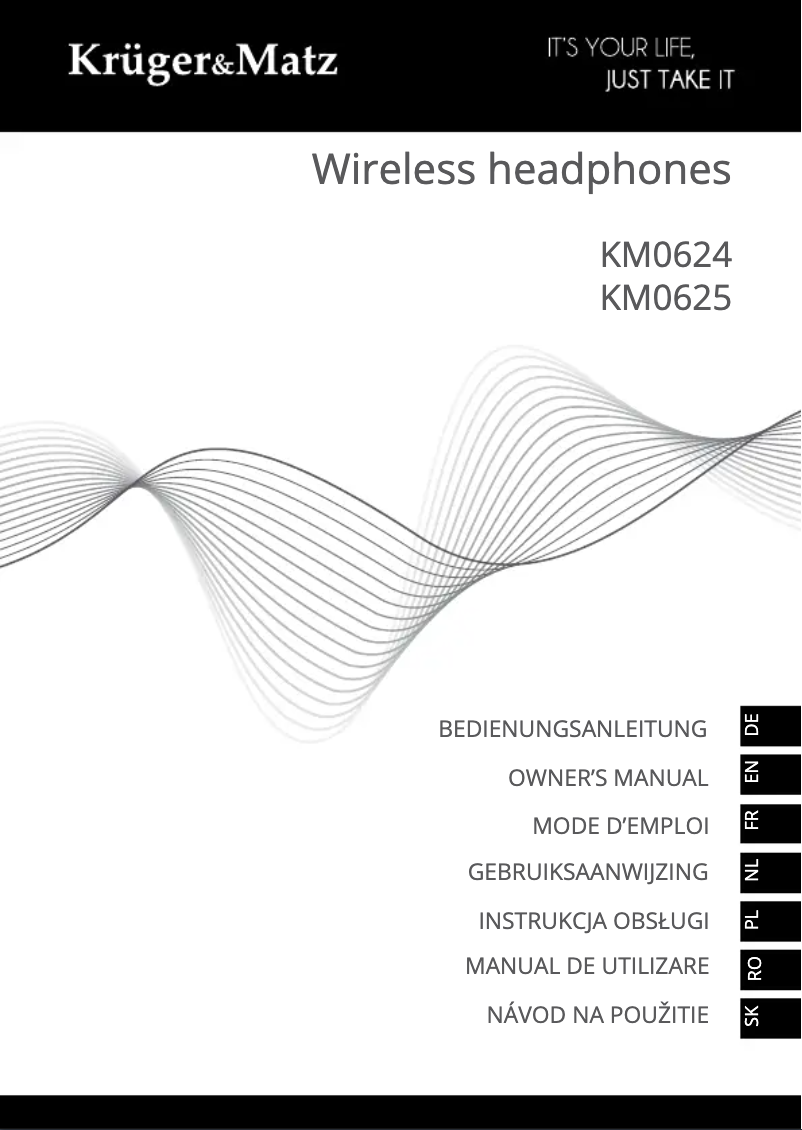 Page 1 de la notice Manuel utilisateur Krüger&Matz KM0624