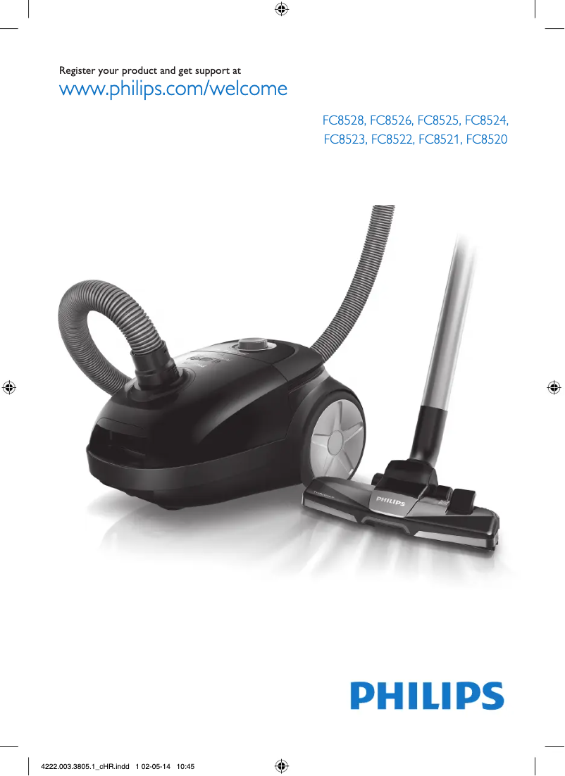 Página 1 del manual Manual de usuario Philips Performer Active FC8524