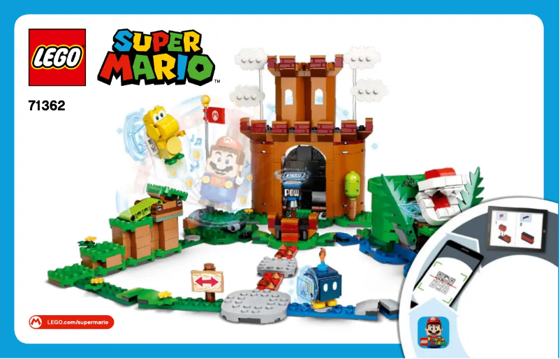 Page 1 de la notice Manuel utilisateur Lego Super Mario 71362