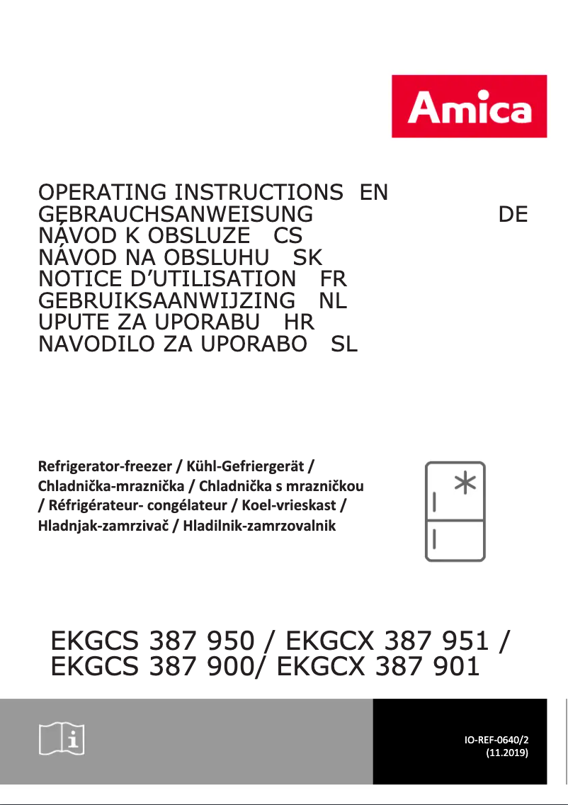 Image de la première page du manuel de l'appareil EKGCX 387 951