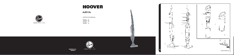 Page n°1 - Manuel utilisateur Hoover SAG1210 011