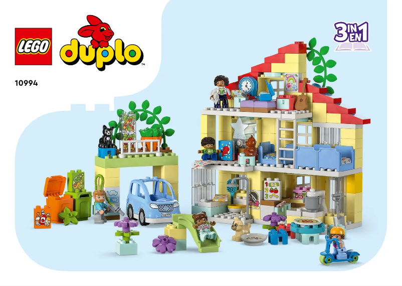 Page 1 de la notice Manuel utilisateur Lego Duplo 10994