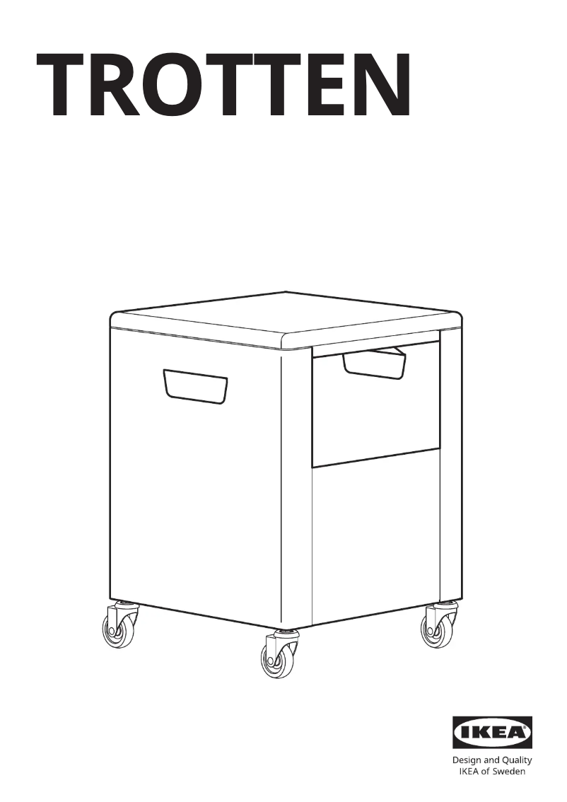 Imagen de la primera página del manual del dispositivo TROTTEN 004.747.63