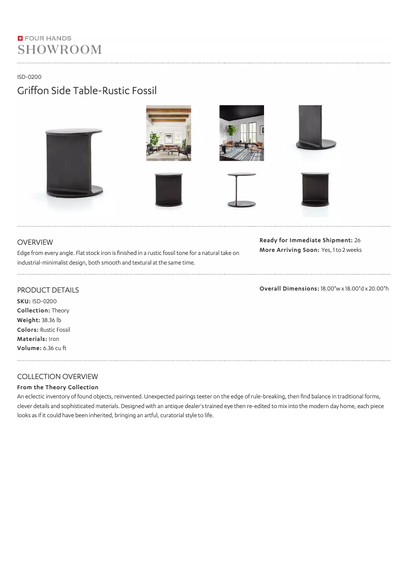 Page 1 de la notice Manuel utilisateur Four Hands ISD-0200