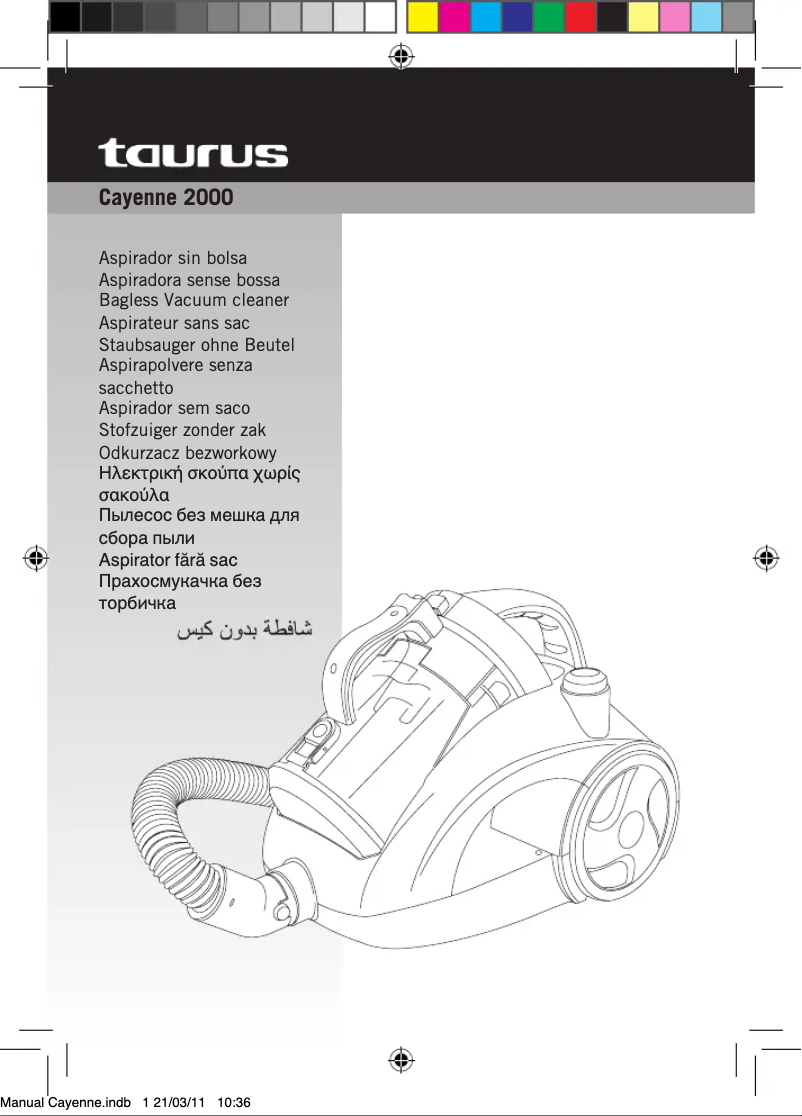 Page 1 de la notice Manuel utilisateur Taurus Cayenne 2000