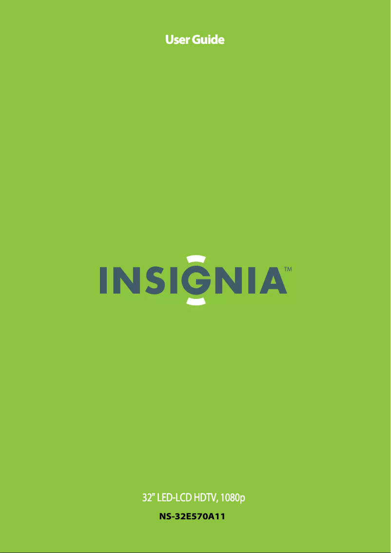 Image de la première page du manuel de l'appareil NS-32E570A11