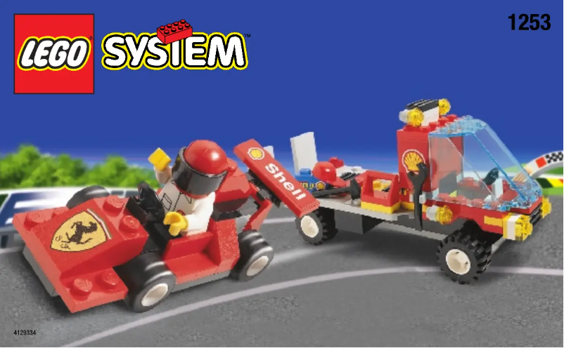 Page n°1 - Manuel utilisateur Lego FORMULA 1 TRANSPORT