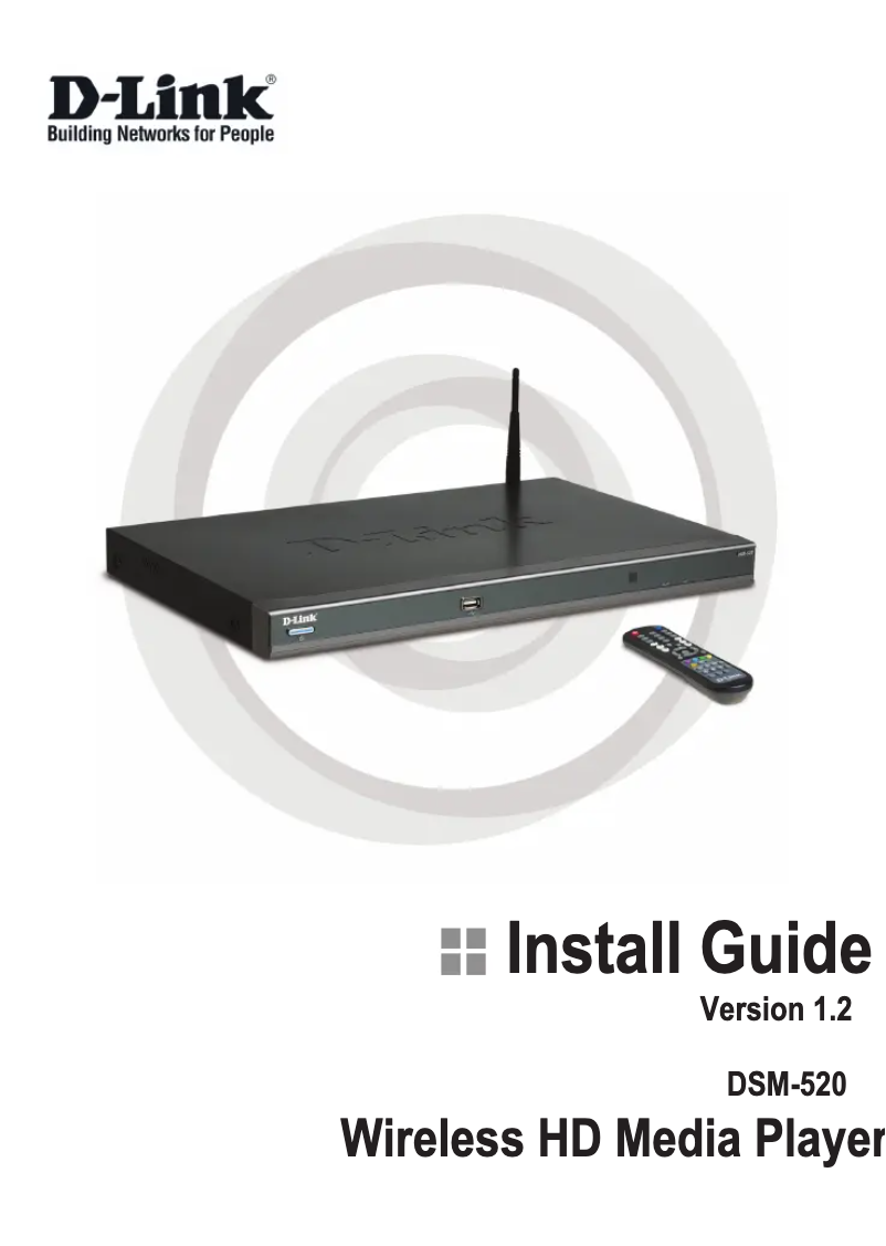 Image de la première page du manuel de l'appareil DSM-520