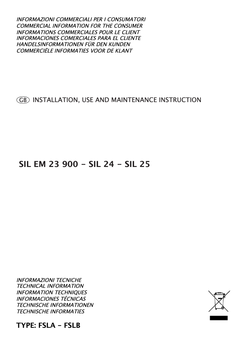 Page 1 de la notice Manuel utilisateur Sirius SIL EM 24 S900