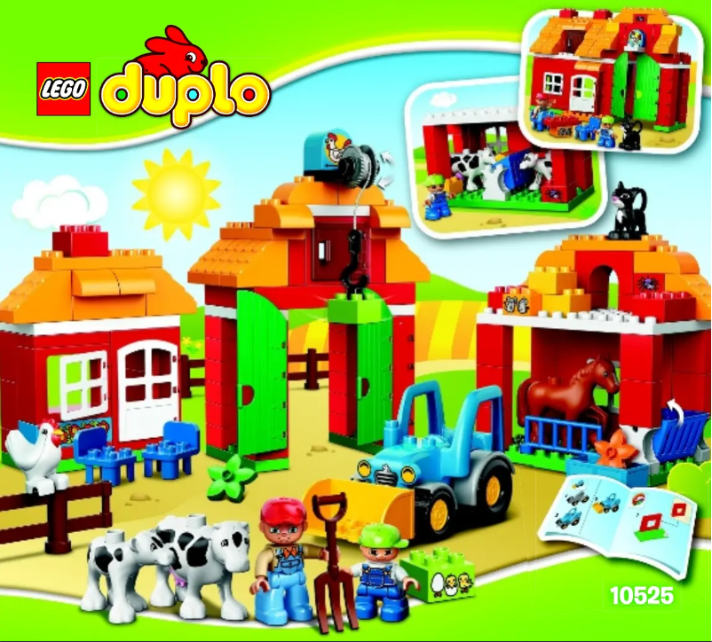Page 1 de la notice Manuel utilisateur Lego Duplo 10525