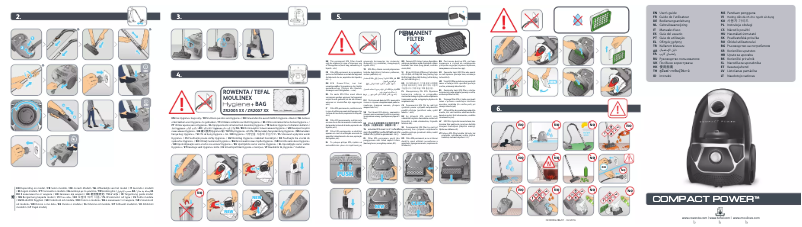 Page n°1 - Manuel utilisateur Rowenta Compact Power RO3927