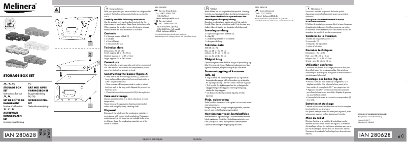 Image de la première page du manuel de l'appareil IAN 280628