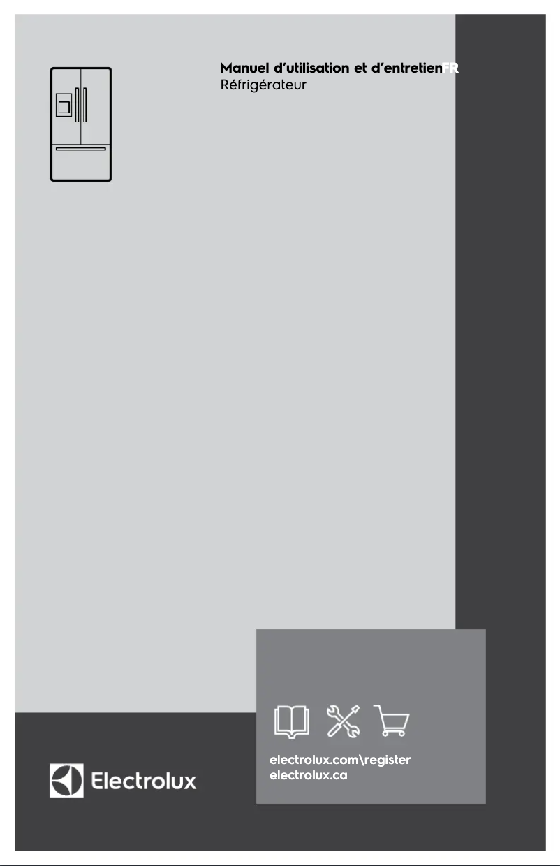 Page 1 de la notice Manuel utilisateur Electrolux ERFC2393AS