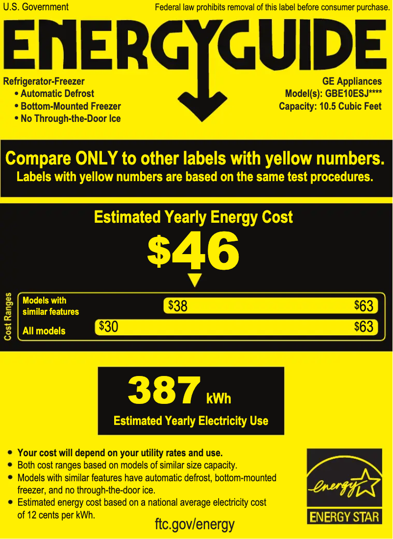 Image de la première page du manuel de l'appareil GBE10ESJSB