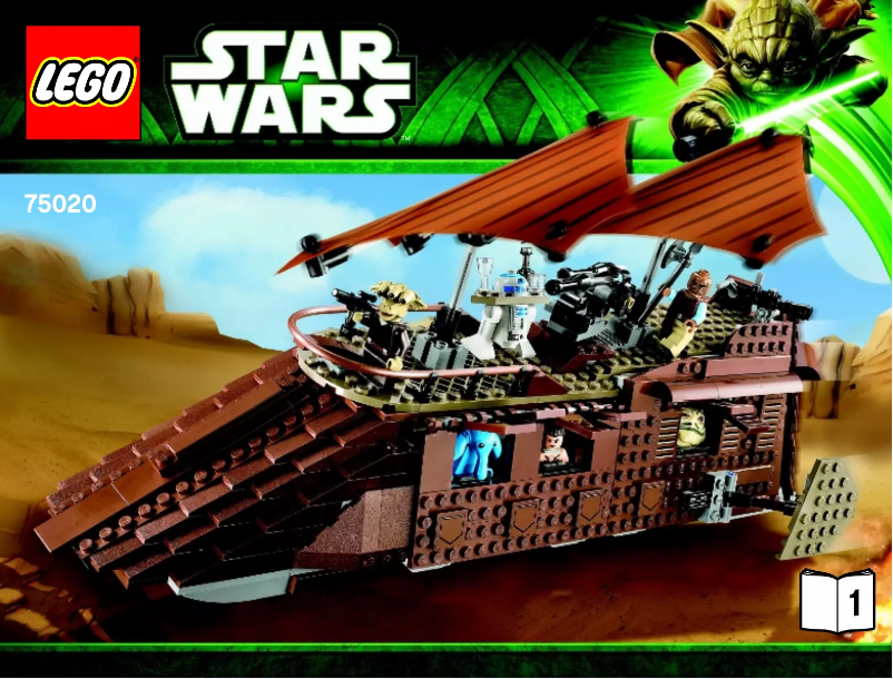 Image de la première page du manuel de l'appareil Jabba’s Sail Barge