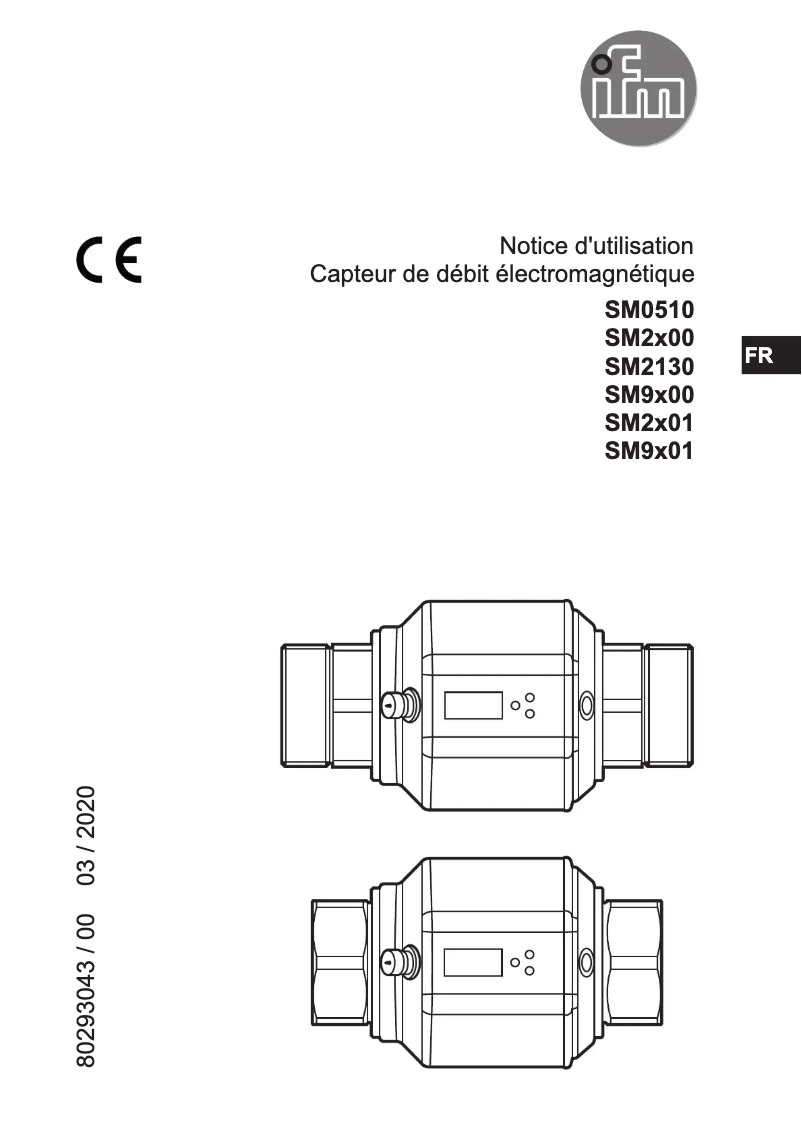Image de la première page du manuel de l'appareil SM2601