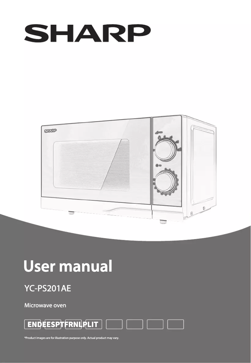 Page n°1 - Manuel utilisateur Sharp YC-PS201AE-S
