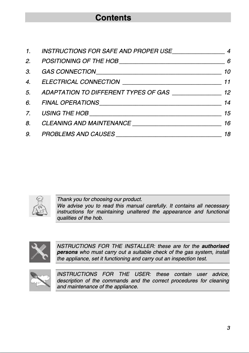 Page n°1 - Manuel utilisateur Smeg SRA964BGH