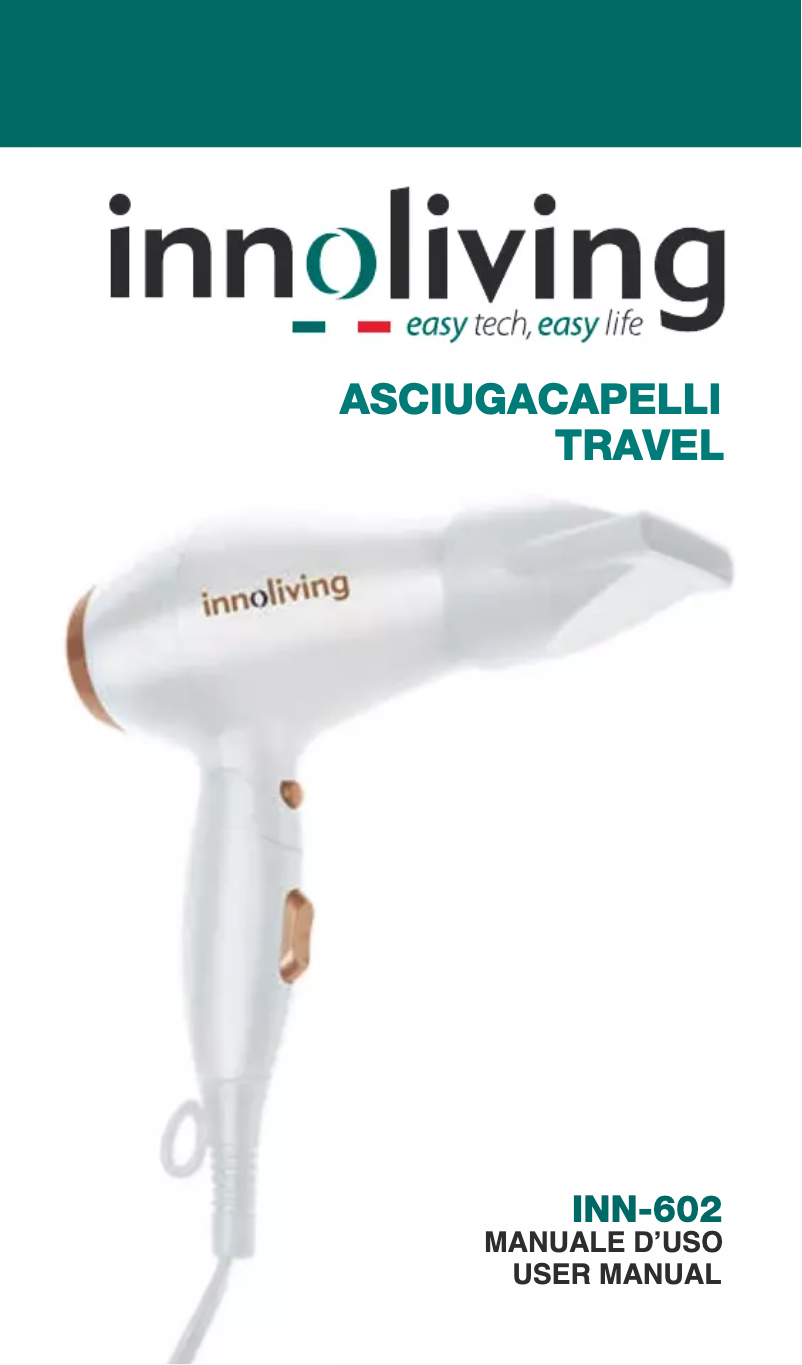 Imagen de la primera página del manual del dispositivo INN-602