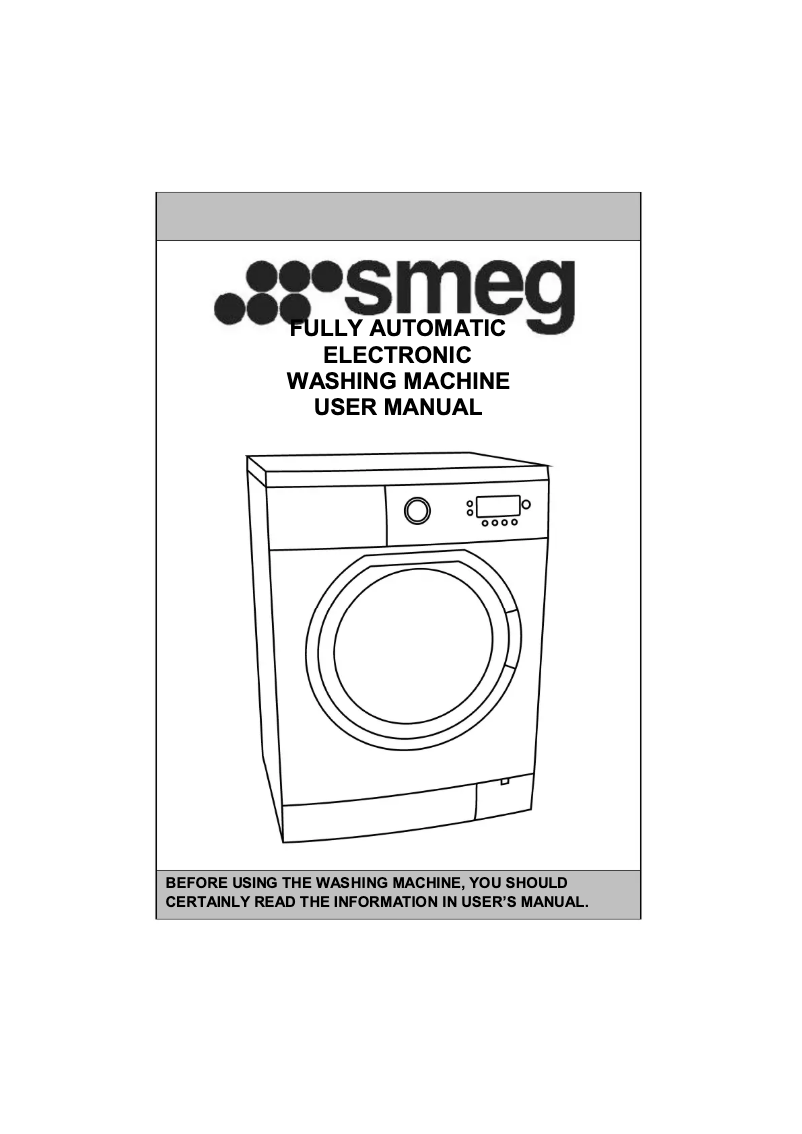Page 1 de la notice Manuel utilisateur Smeg LBW107E-1