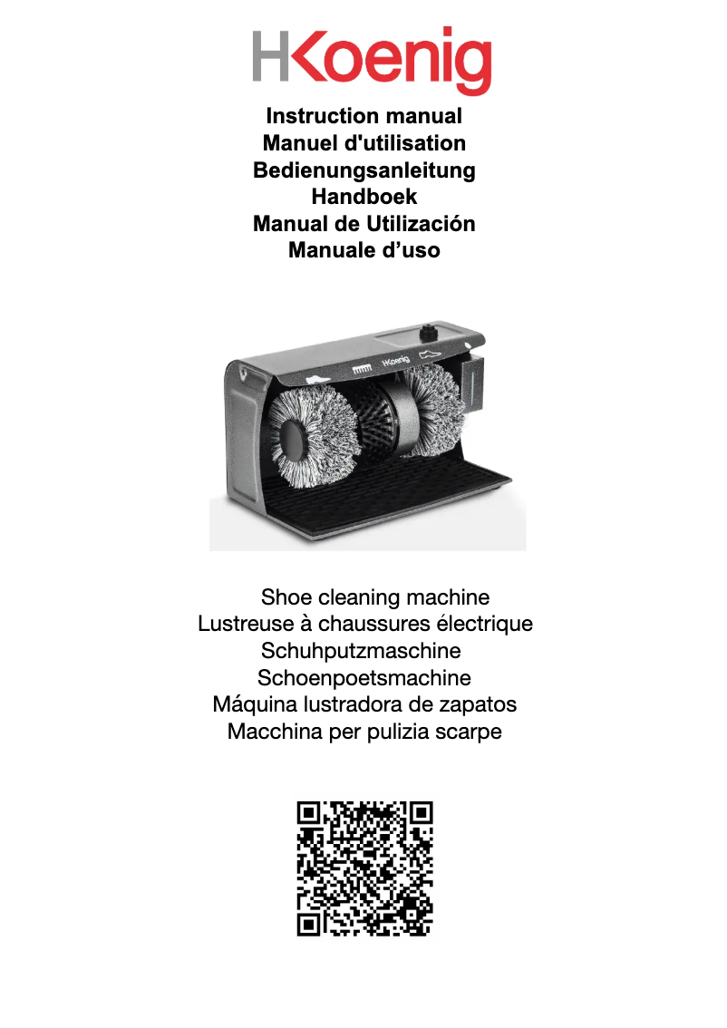 Image de la première page du manuel de l'appareil U600