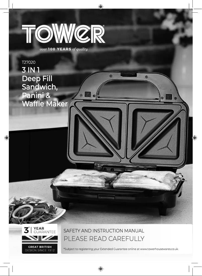 Page n°1 - Manuel utilisateur Tower T27020