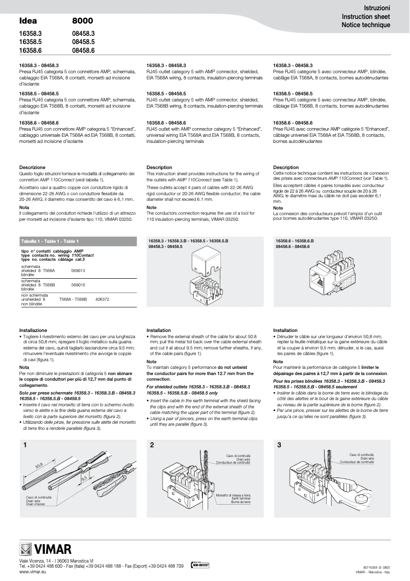 Image de la première page du manuel de l'appareil 08458.6