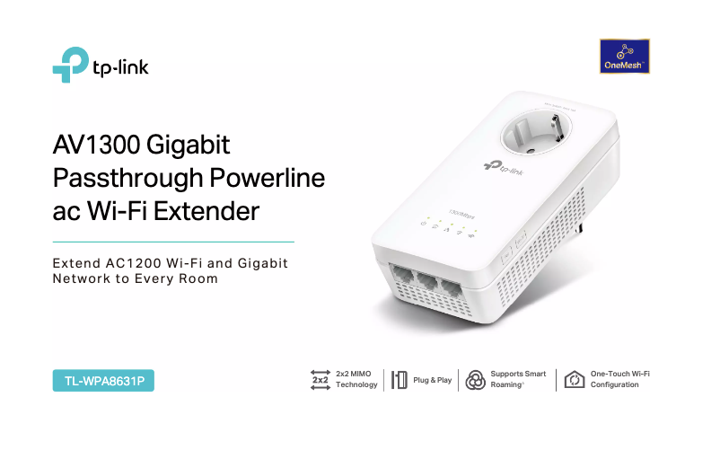 Page n°1 - Fiche technique TP-Link TL-WPA8631P
