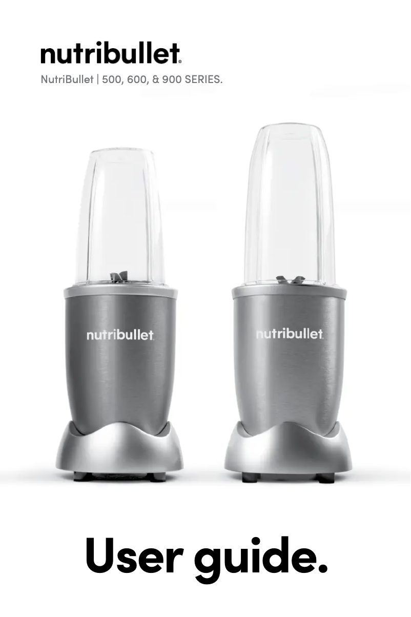 Image de la première page du manuel de l'appareil 900 Series